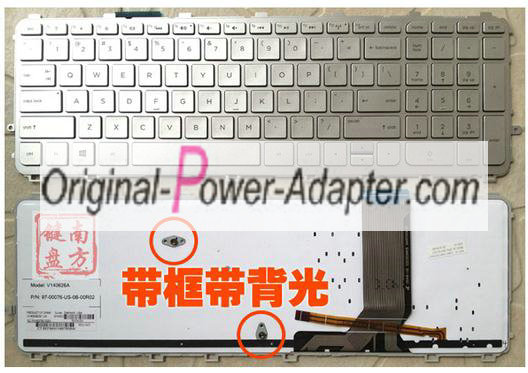 NEW HP Envy 15 to 17 - J J 089 sg / 076/077 ez 760743 keyboard